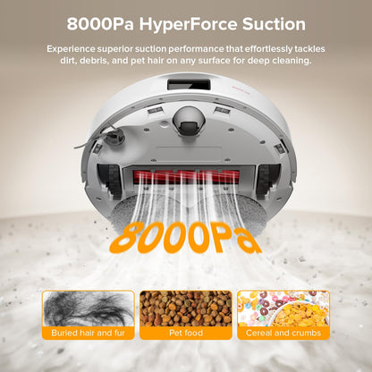 roborock 2026 New Qrevo S Pro Robot Vacuum and Mop, 18,500Pa Suction