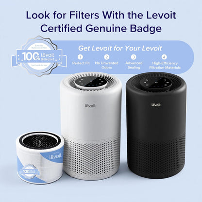 Levoit Air Purifiers for Bedroom Home Pets Dorm Room, Small Air Purifiers