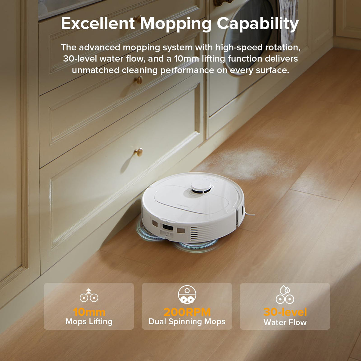 roborock 2026 New Qrevo S Pro Robot Vacuum and Mop, 18,500Pa Suction