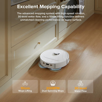 roborock 2026 New Qrevo S Pro Robot Vacuum and Mop, 18,500Pa Suction