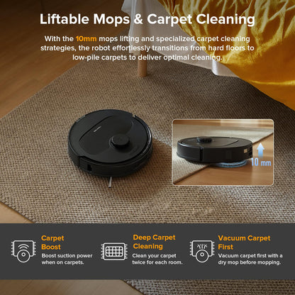 roborock 2026 New Qrevo S Pro Robot Vacuum and Mop, 18,500Pa Suction