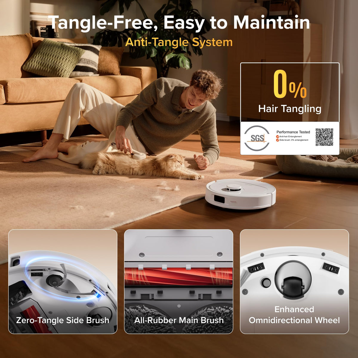 roborock 2026 New Qrevo S Pro Robot Vacuum and Mop, 18,500Pa Suction